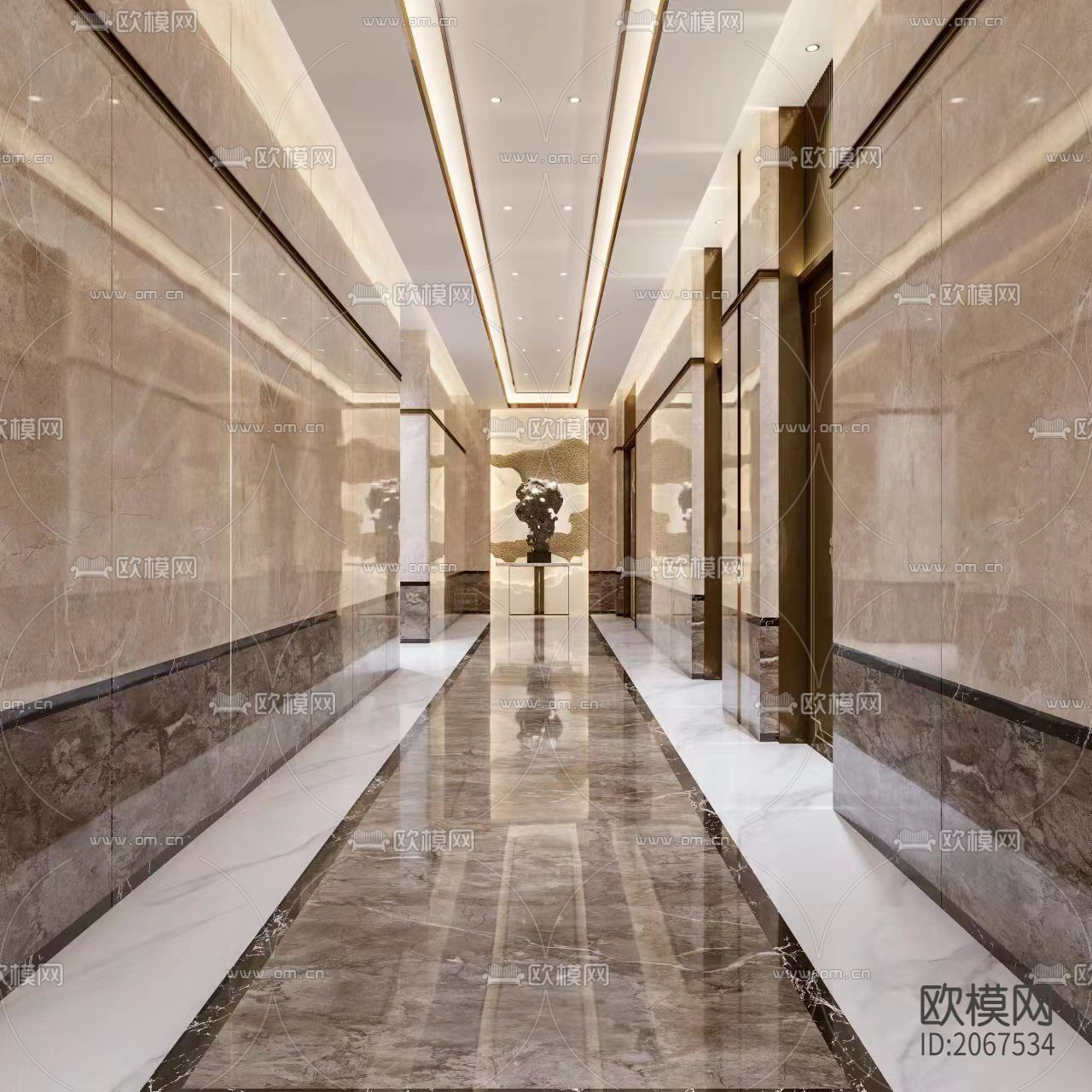 住宅cad平面图下载（渲染图6）