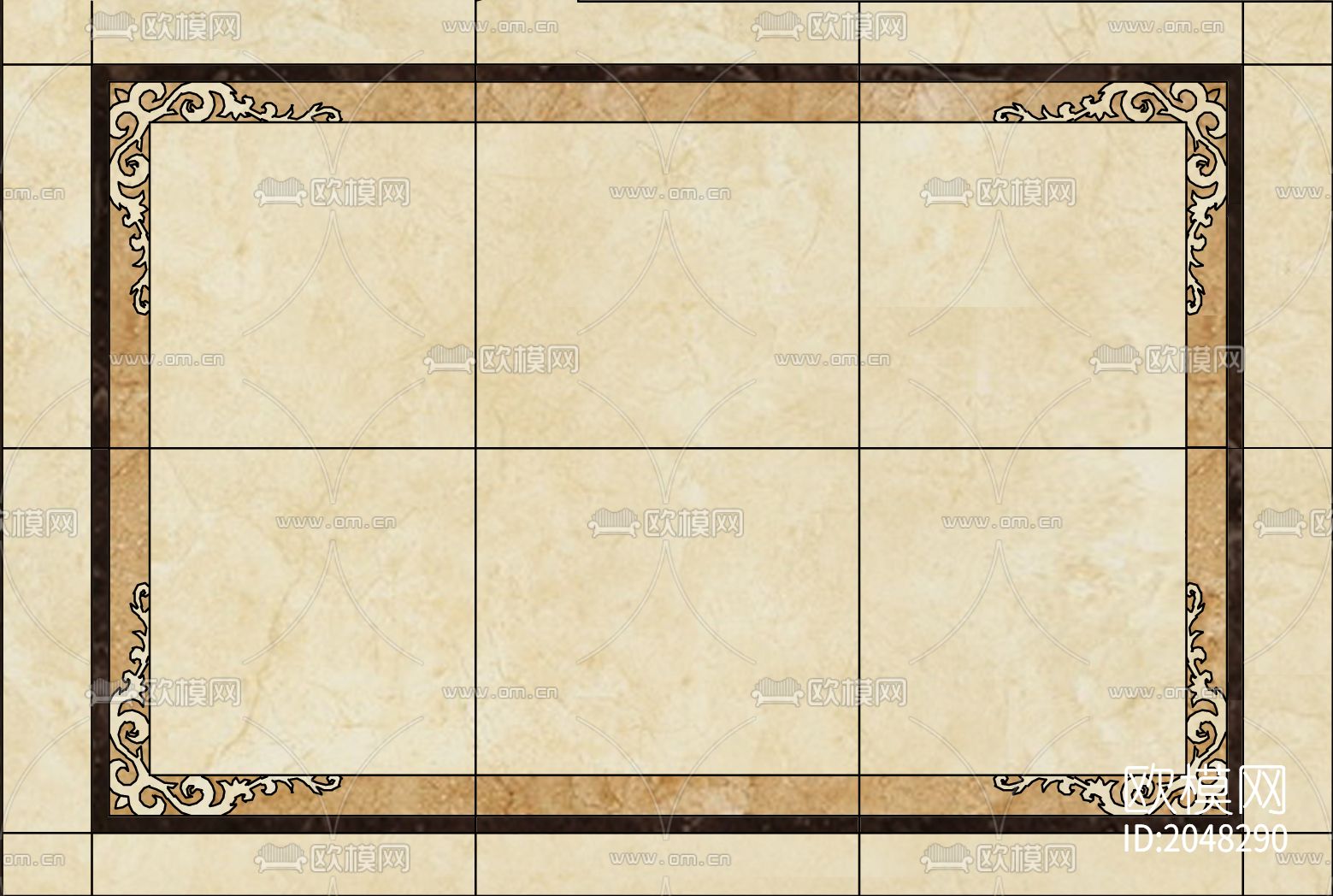 黄色地砖拼花下载