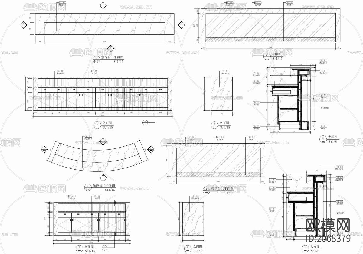 培训中心cad平面图下载（渲染图10）
