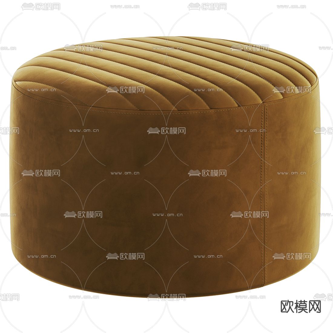 现代沙发凳3d模型