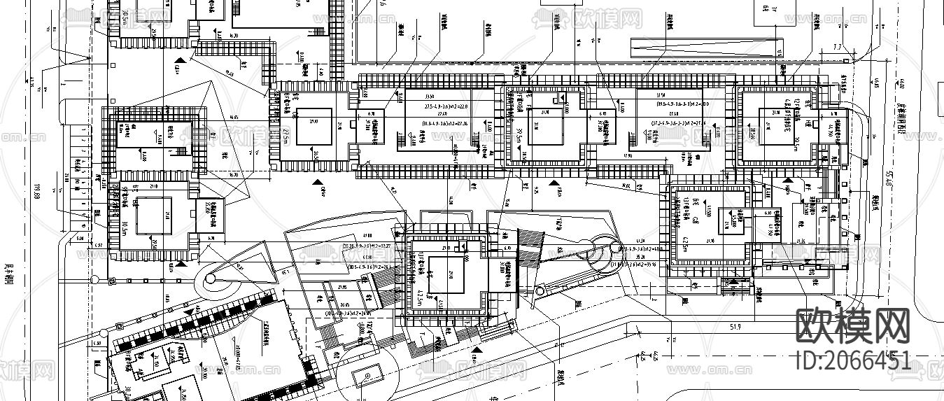 西单大厦总平面图下载（渲染图3）