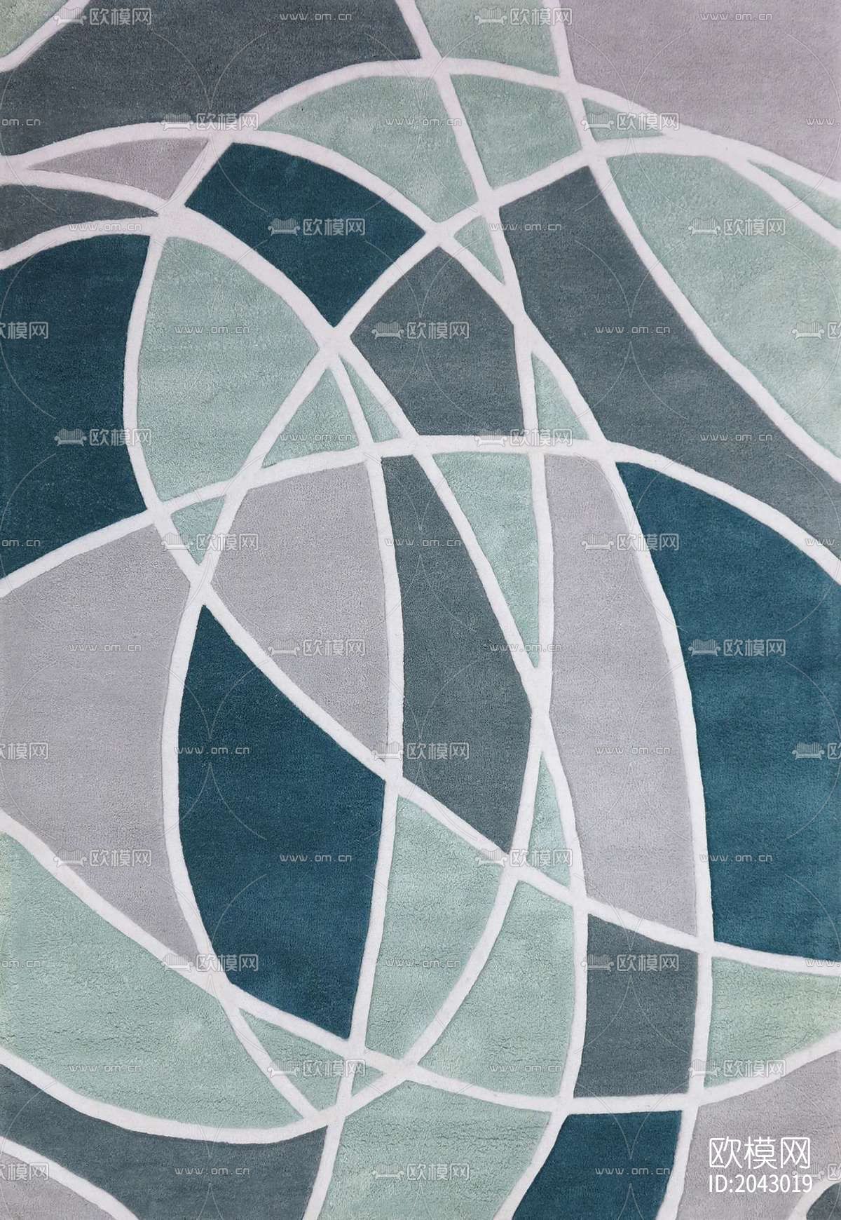 现代抽象地毯下载