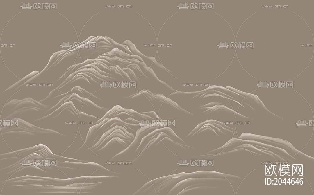 山水壁画壁纸