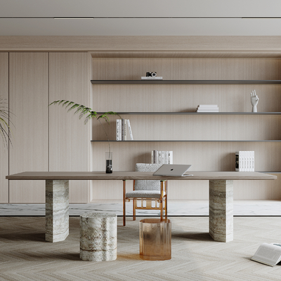 免费书房模型下载-3dmax模型免费下载-欧模网