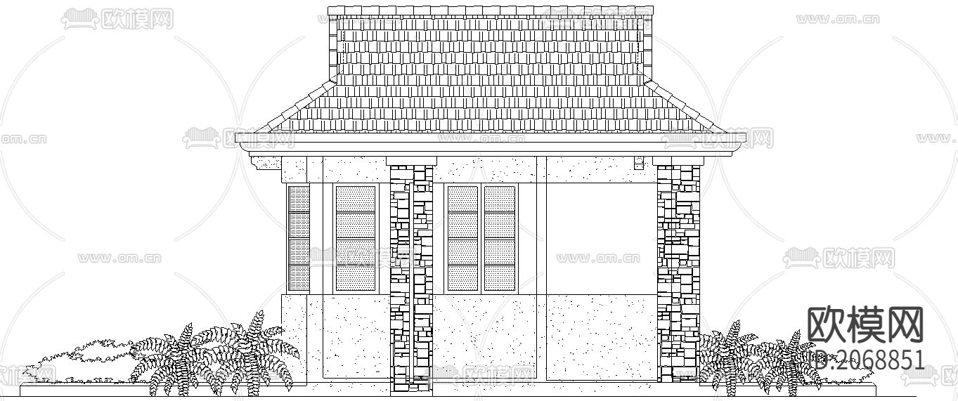卫生间cad施工图下载（渲染图1）