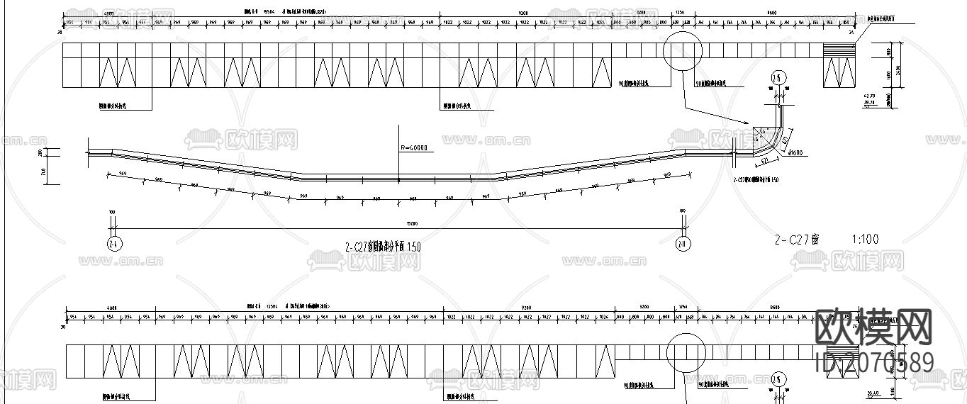 民航宾馆cad施工图下载（渲染图3）