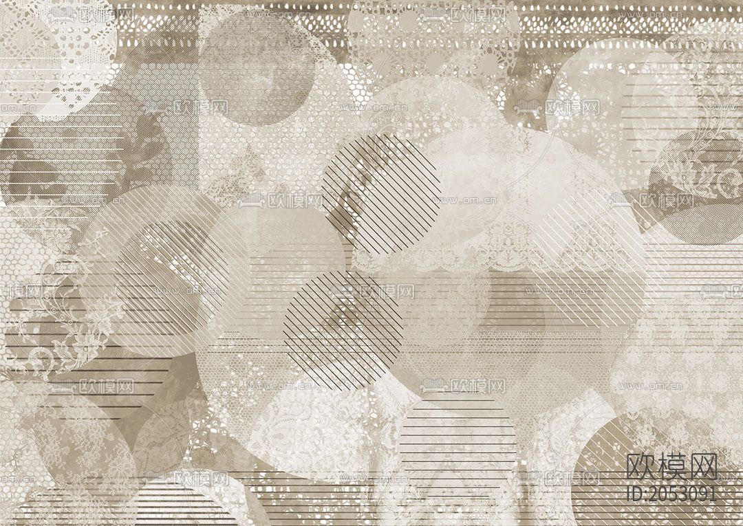 壁画壁纸下载（渲染图3）