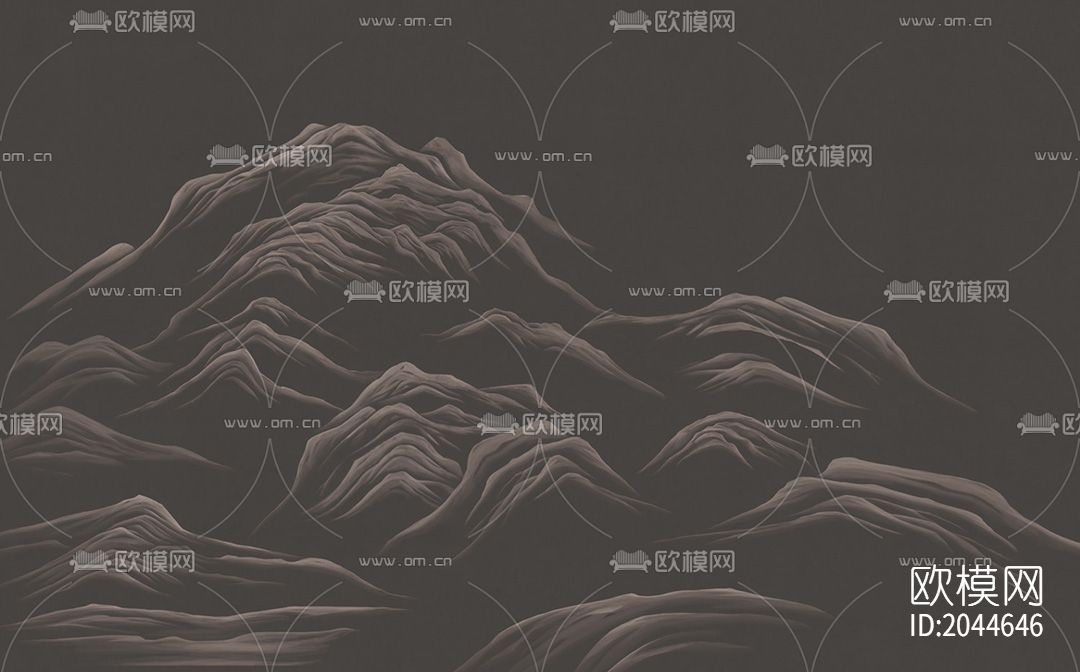 山水壁画壁纸
