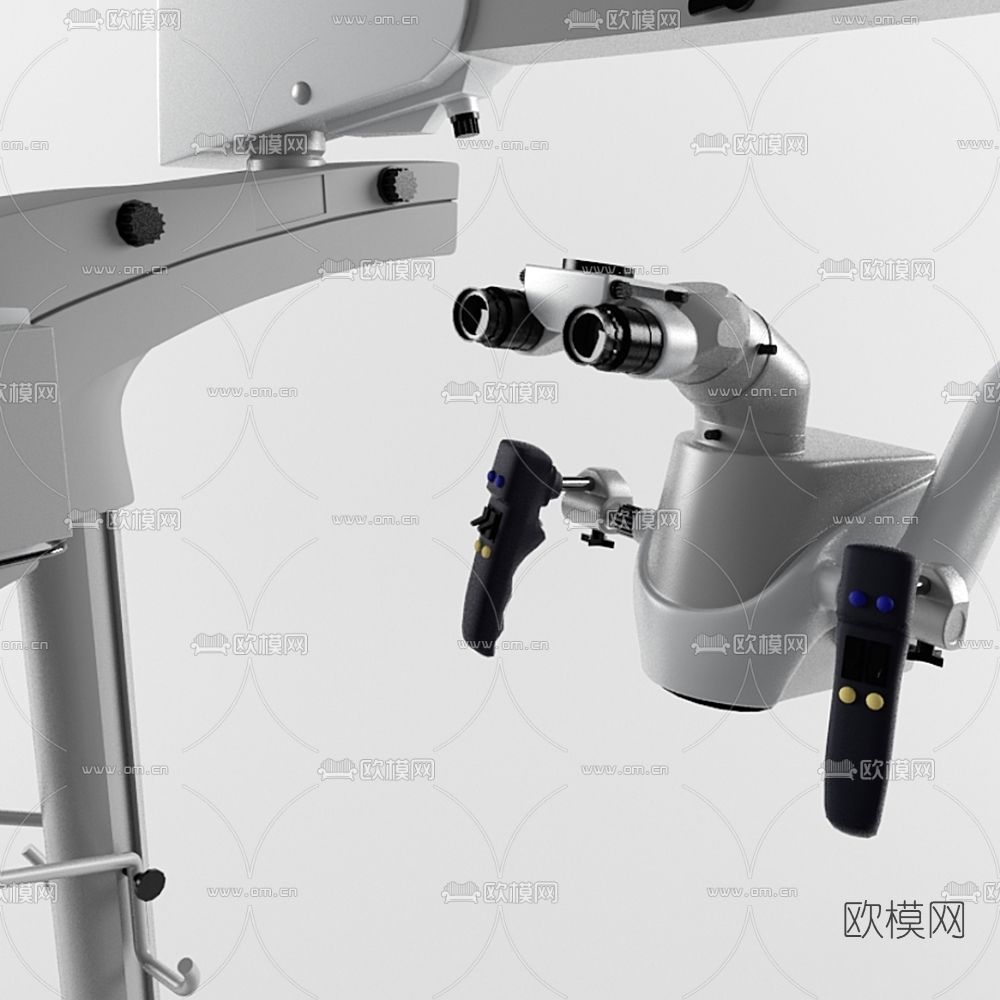 现代牙医设备器具3d模型