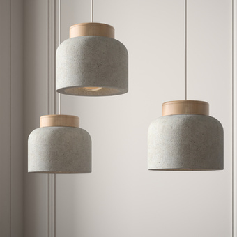 北欧水泥吊灯3d模型