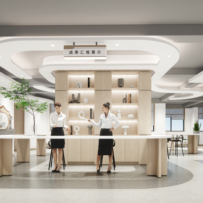  现代党建服务中心su模型 