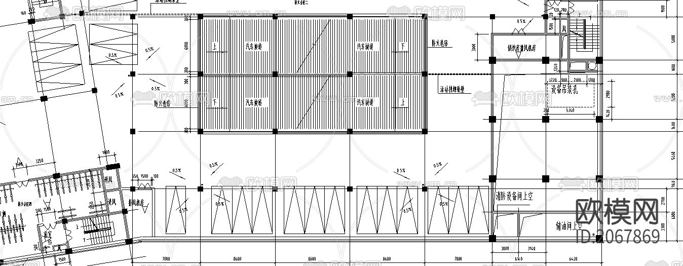 商业建筑CAD施工图下载（渲染图5）
