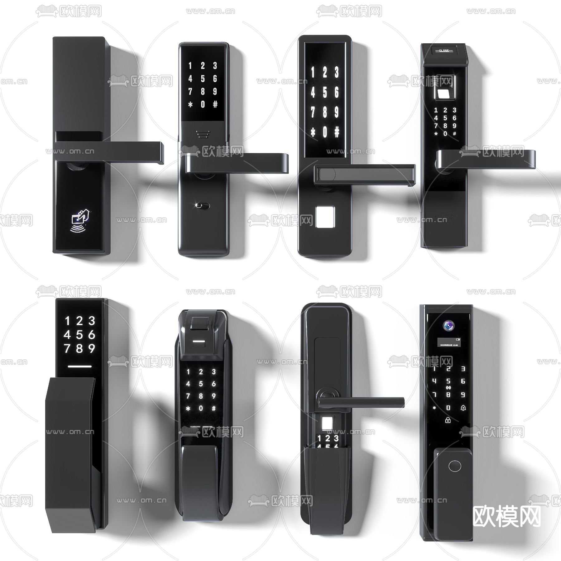 现代指纹锁su模型