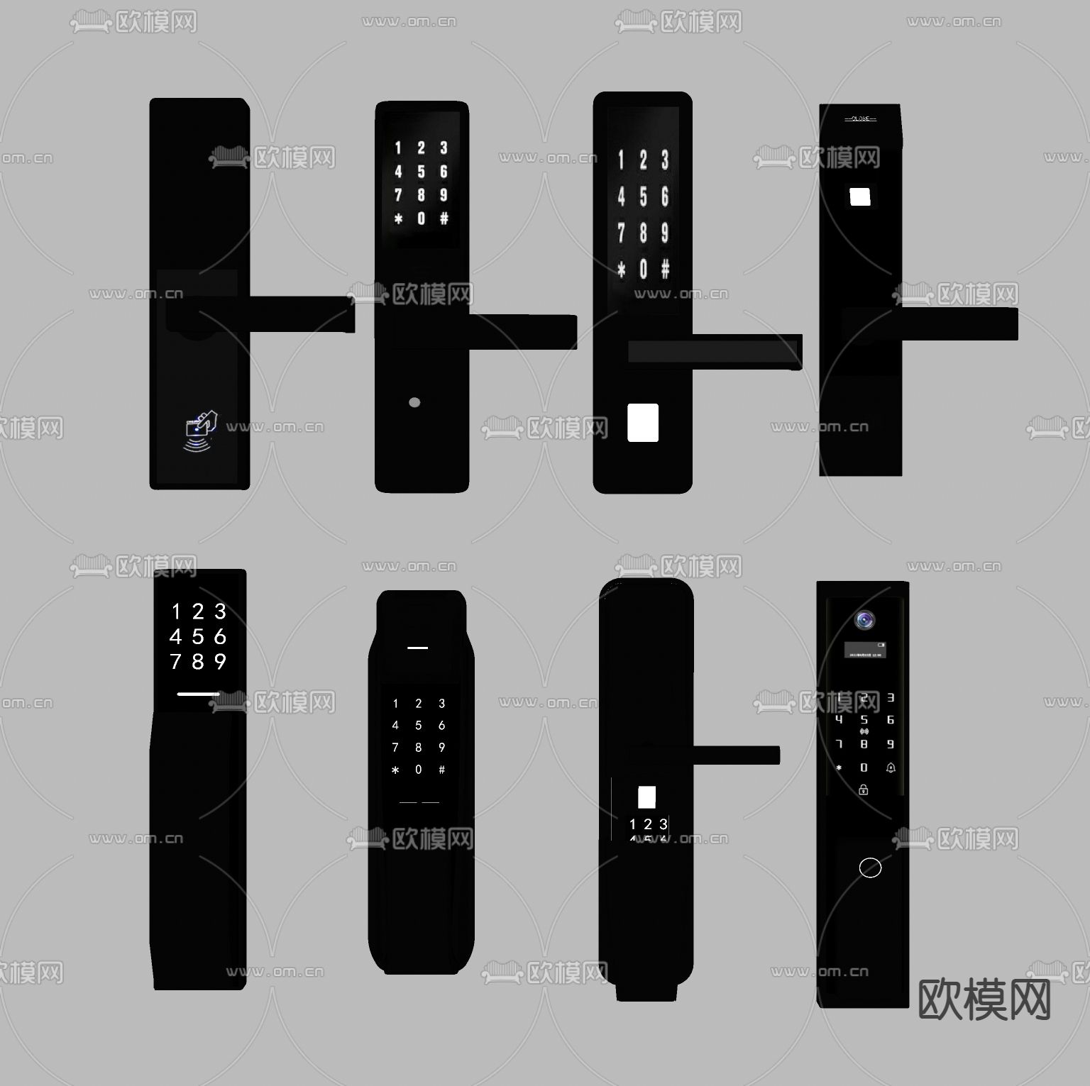 现代指纹锁su模型