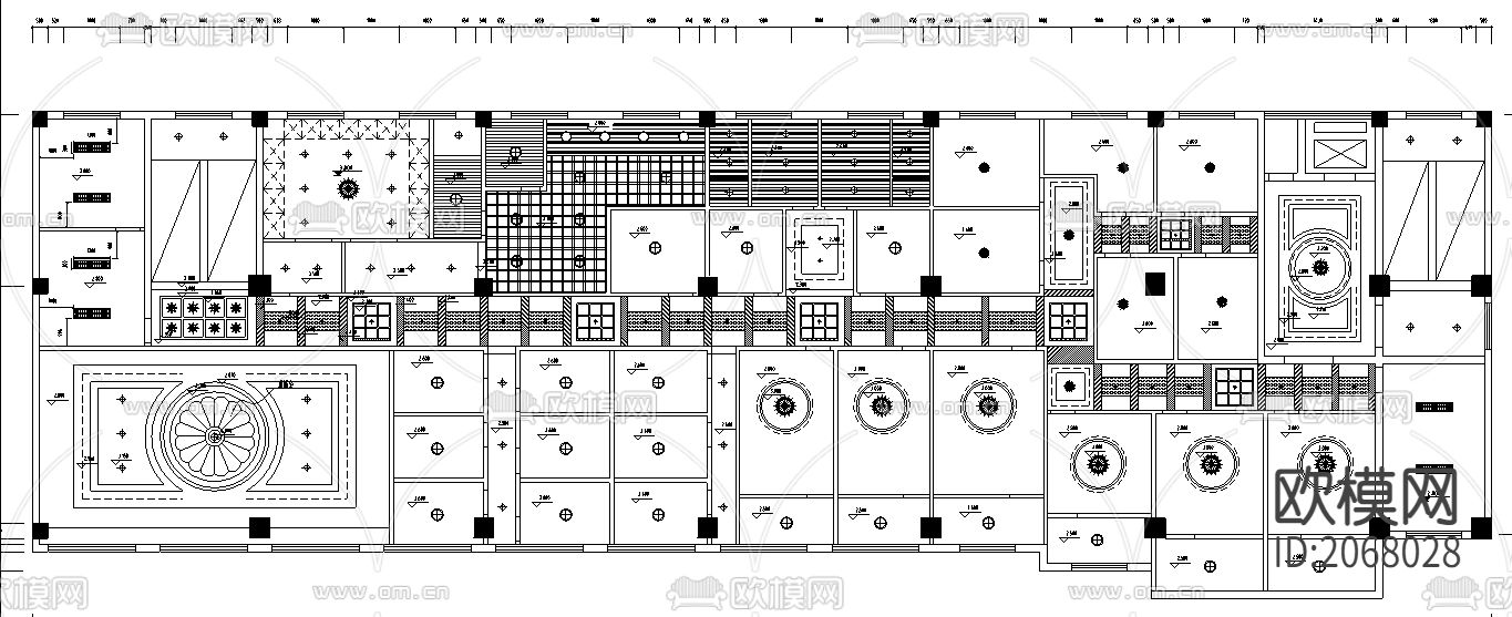 某休闲中心方案CAD图下载（渲染图5）