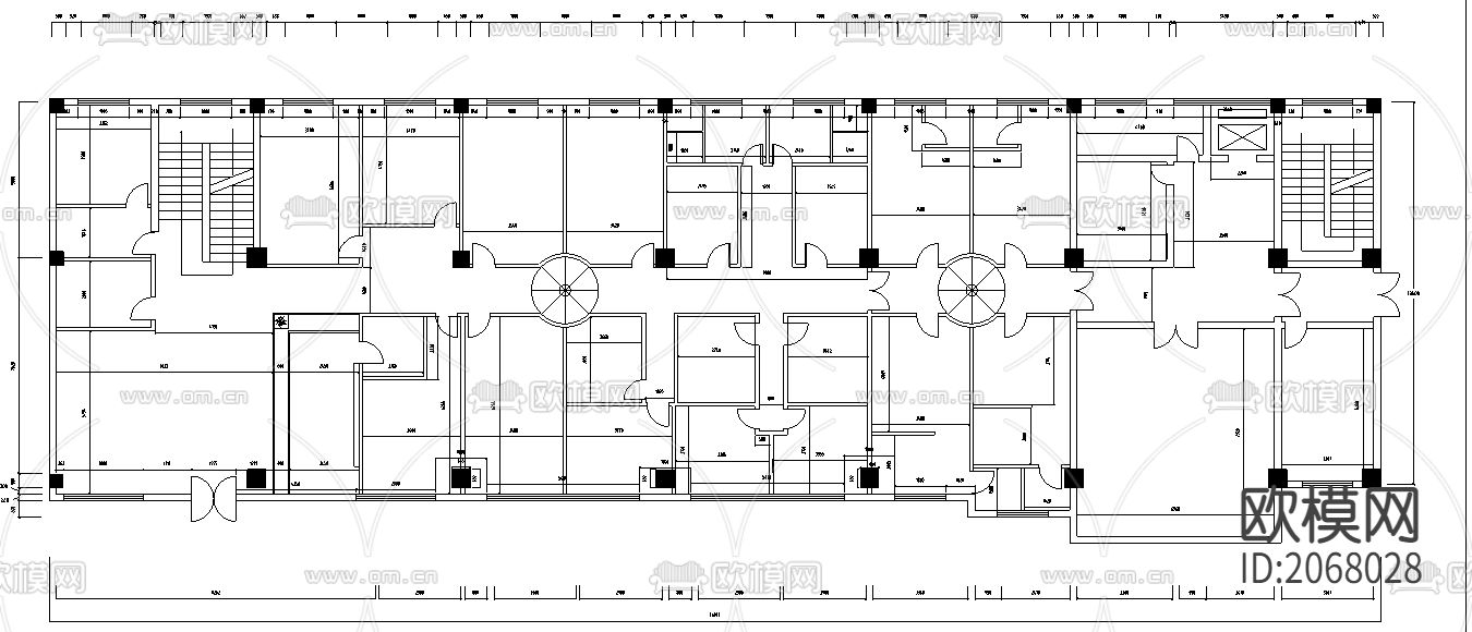某休闲中心方案CAD图下载（渲染图1）