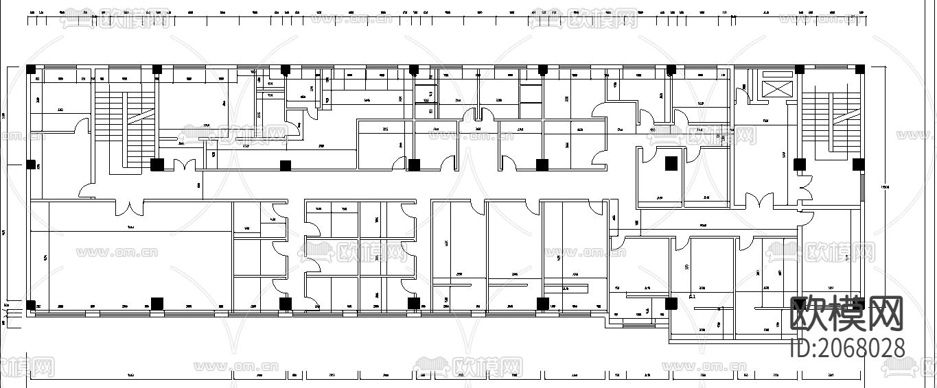 某休闲中心方案CAD图下载（渲染图2）