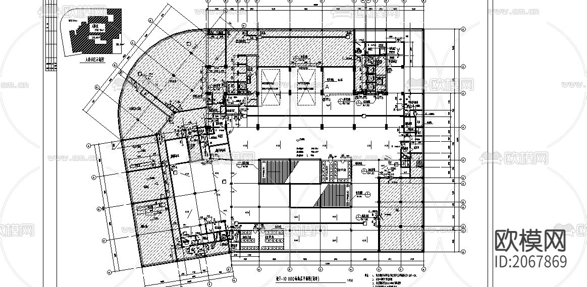 商业建筑CAD施工图下载（渲染图7）