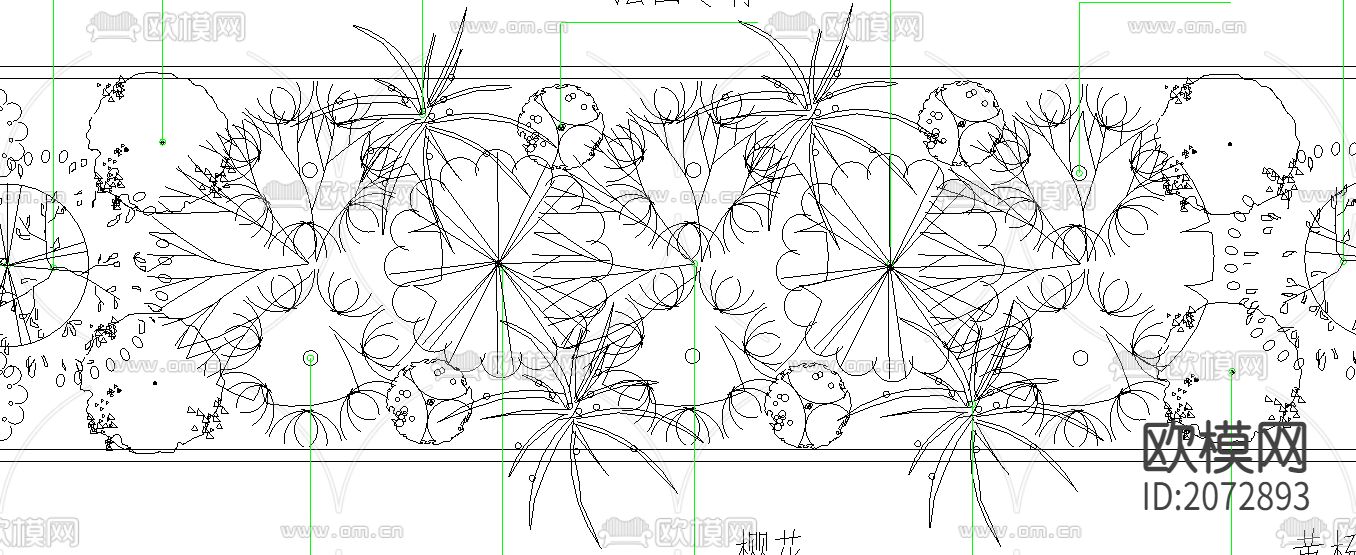 湿地公园设计CAD施工图下载（渲染图2）