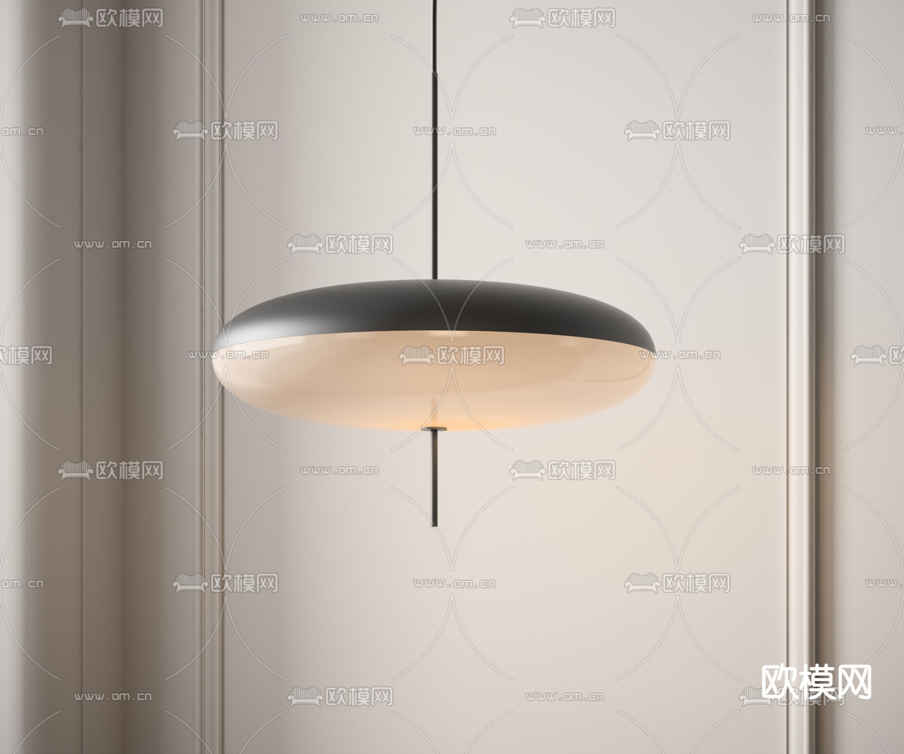 PROF 北欧轻奢吊灯3d模型下载