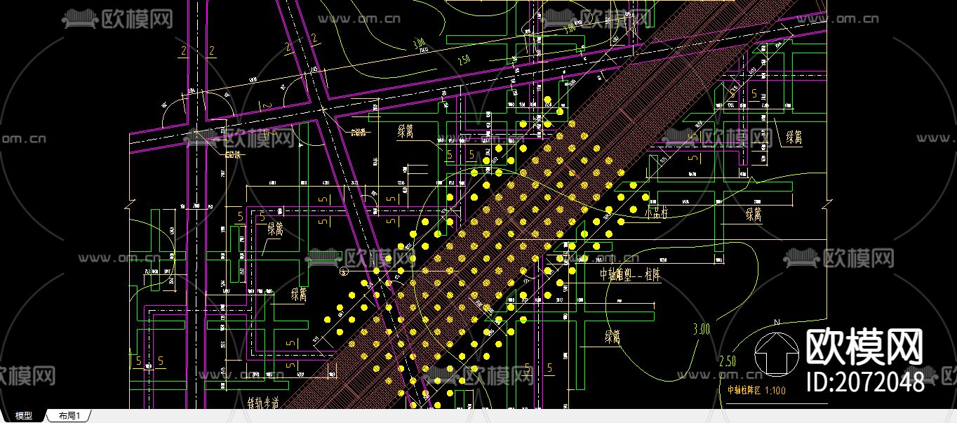 铺装CAD样图下载