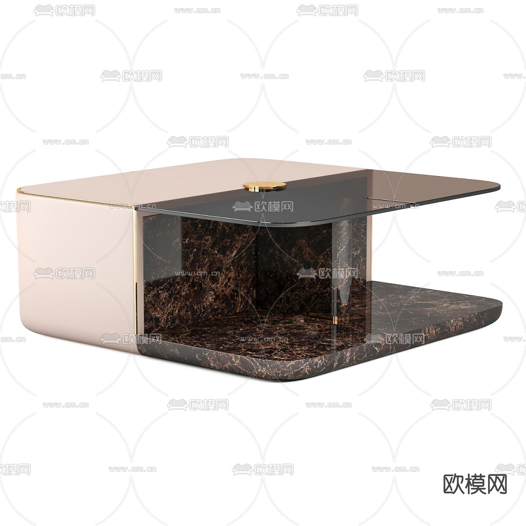 Turri 茶几3d模型