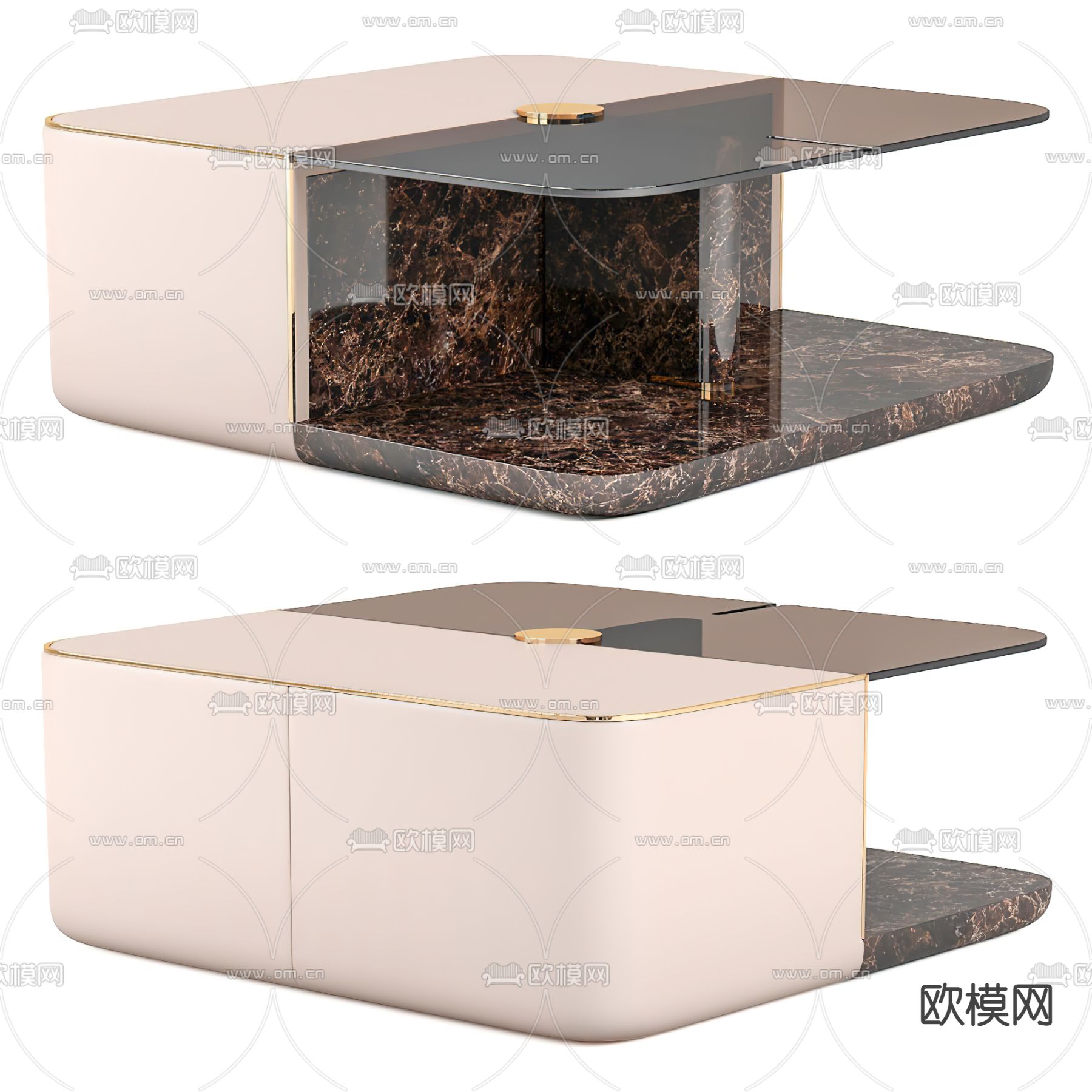Turri 茶几3d模型