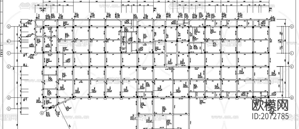 医院门诊及住院楼CAD施工图下载(渲染图4)