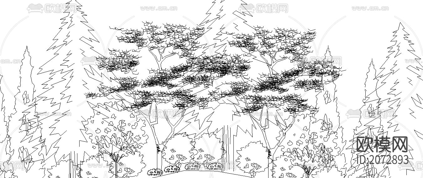 湿地公园设计CAD施工图下载（渲染图3）