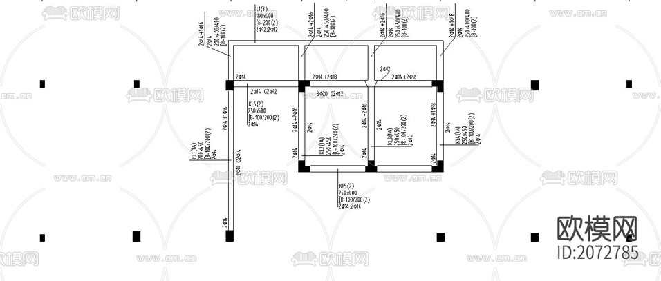 医院门诊及住院楼CAD施工图下载(渲染图1)