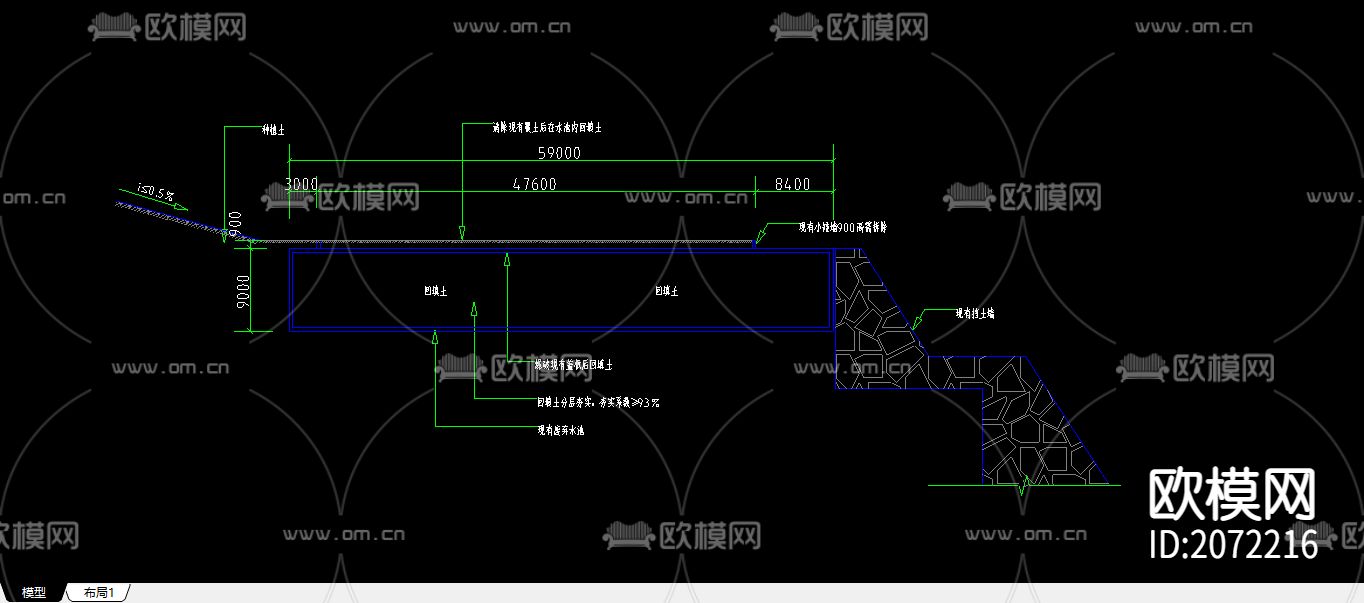 120废弃水池CAD详图下载