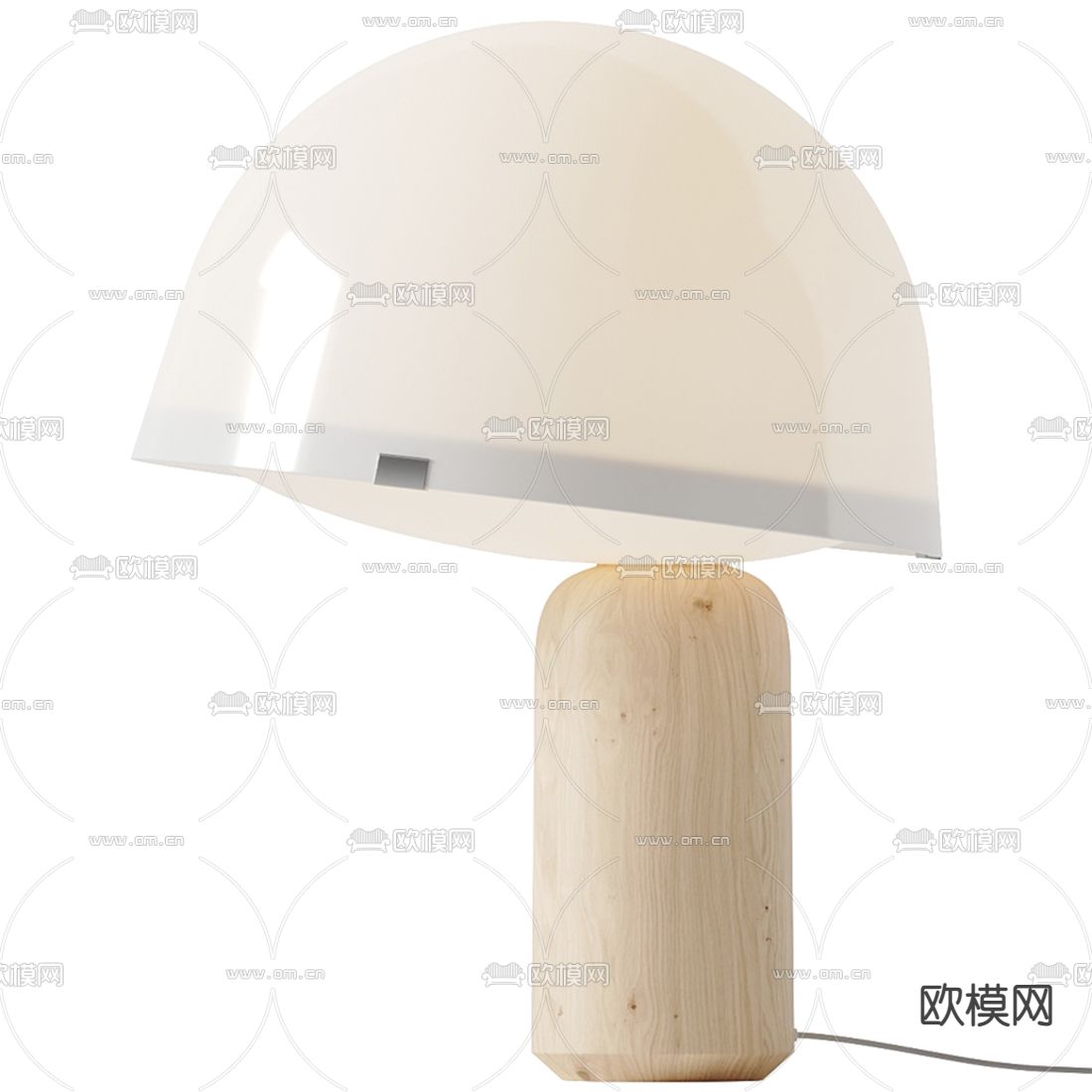 现代台灯3d模型