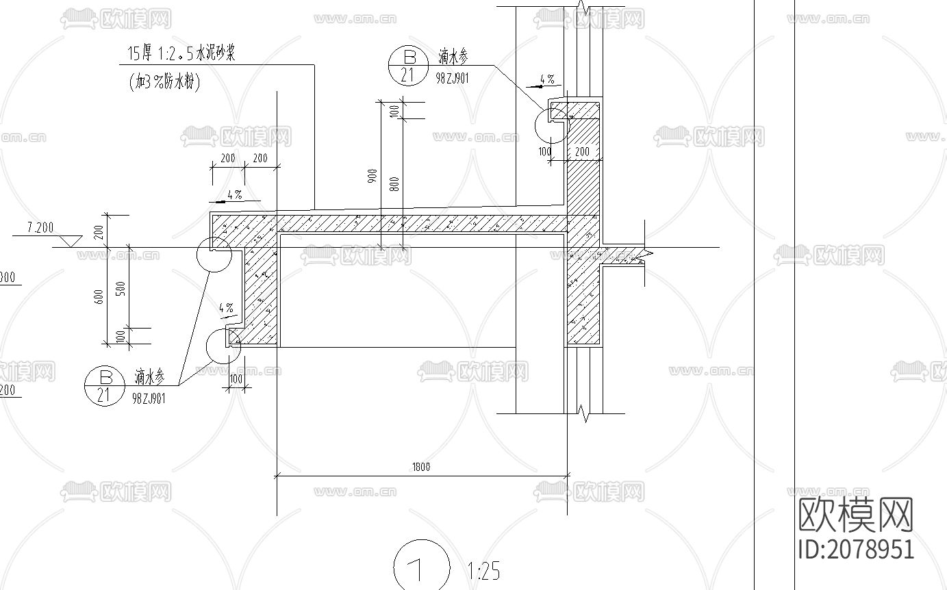 酒店cad图纸下载（渲染图5）