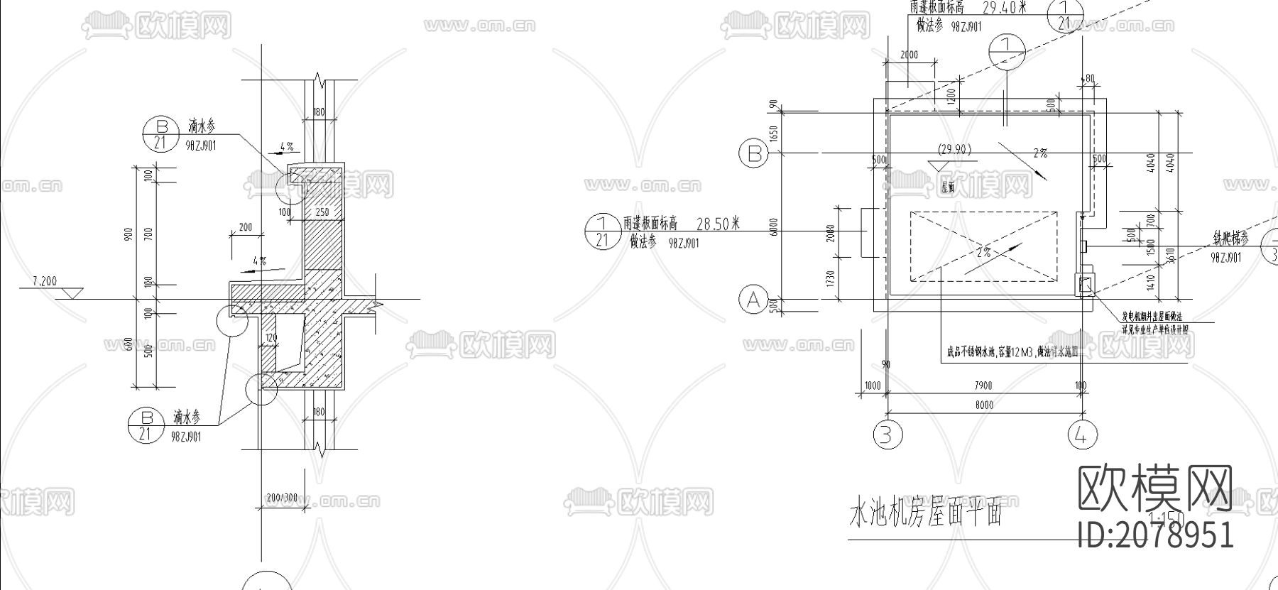 酒店cad图纸下载（渲染图3）
