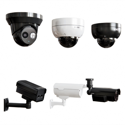  现代监控摄像头su模型 