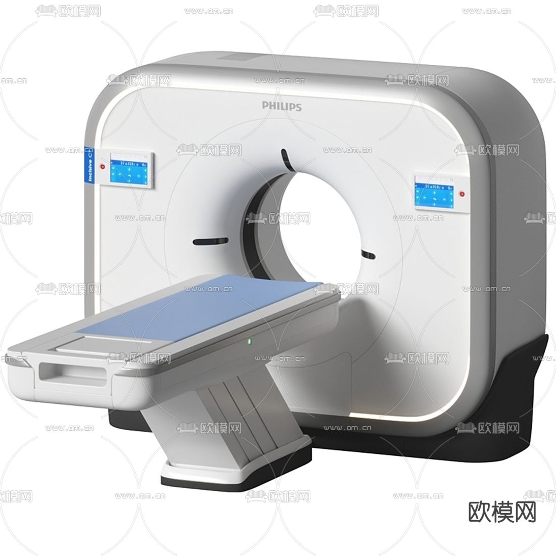 现代CT扫描仪磁共振3d模型