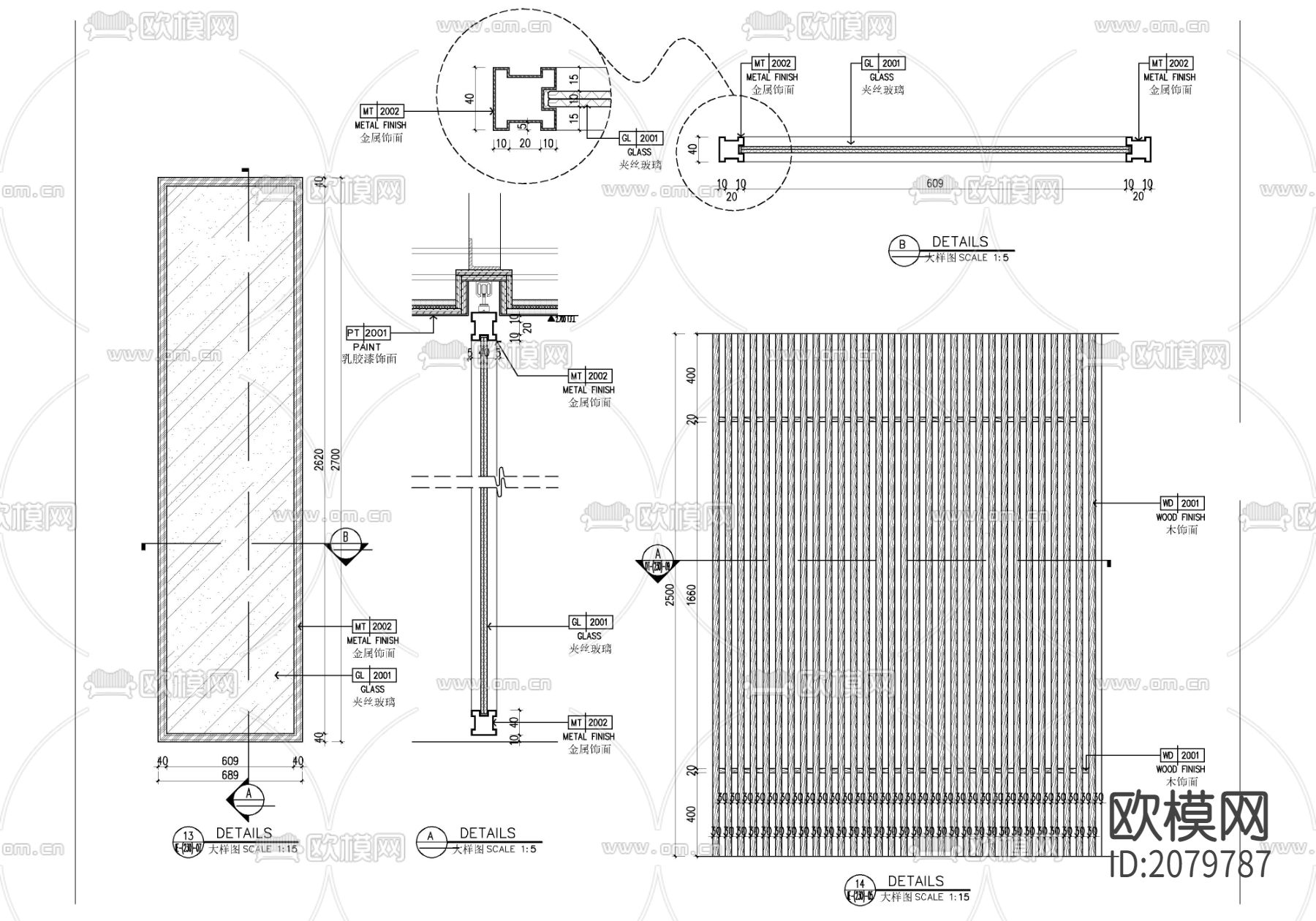 230㎡大平层家装CAD施工图下载（渲染图9）