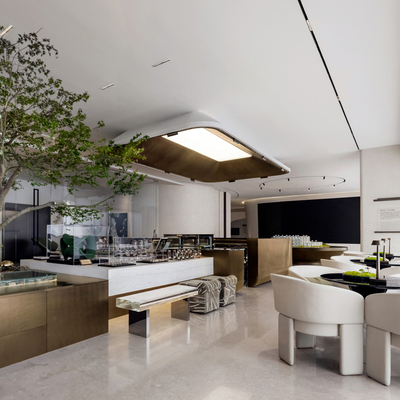 矩阵纵横  售楼处洽谈区