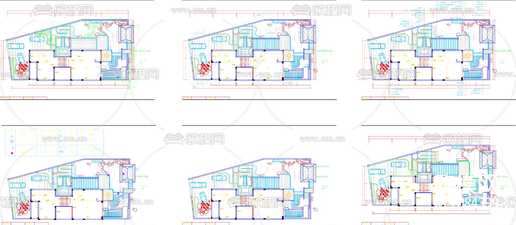 花园平面设计图CAD施工图下载