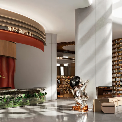 集艾设计 售楼处前台