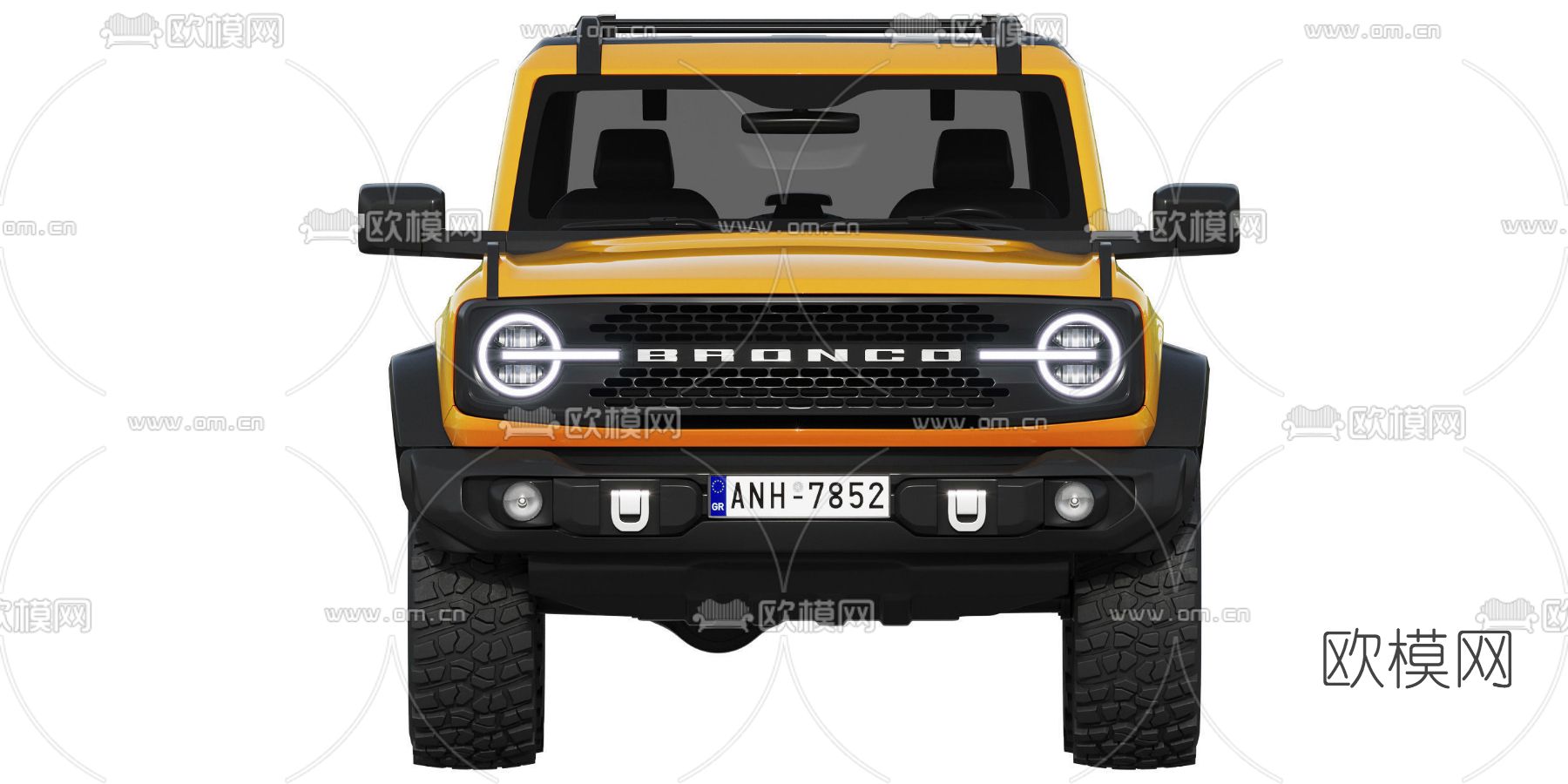 现代越野汽车3d模型下载（渲染图6）
