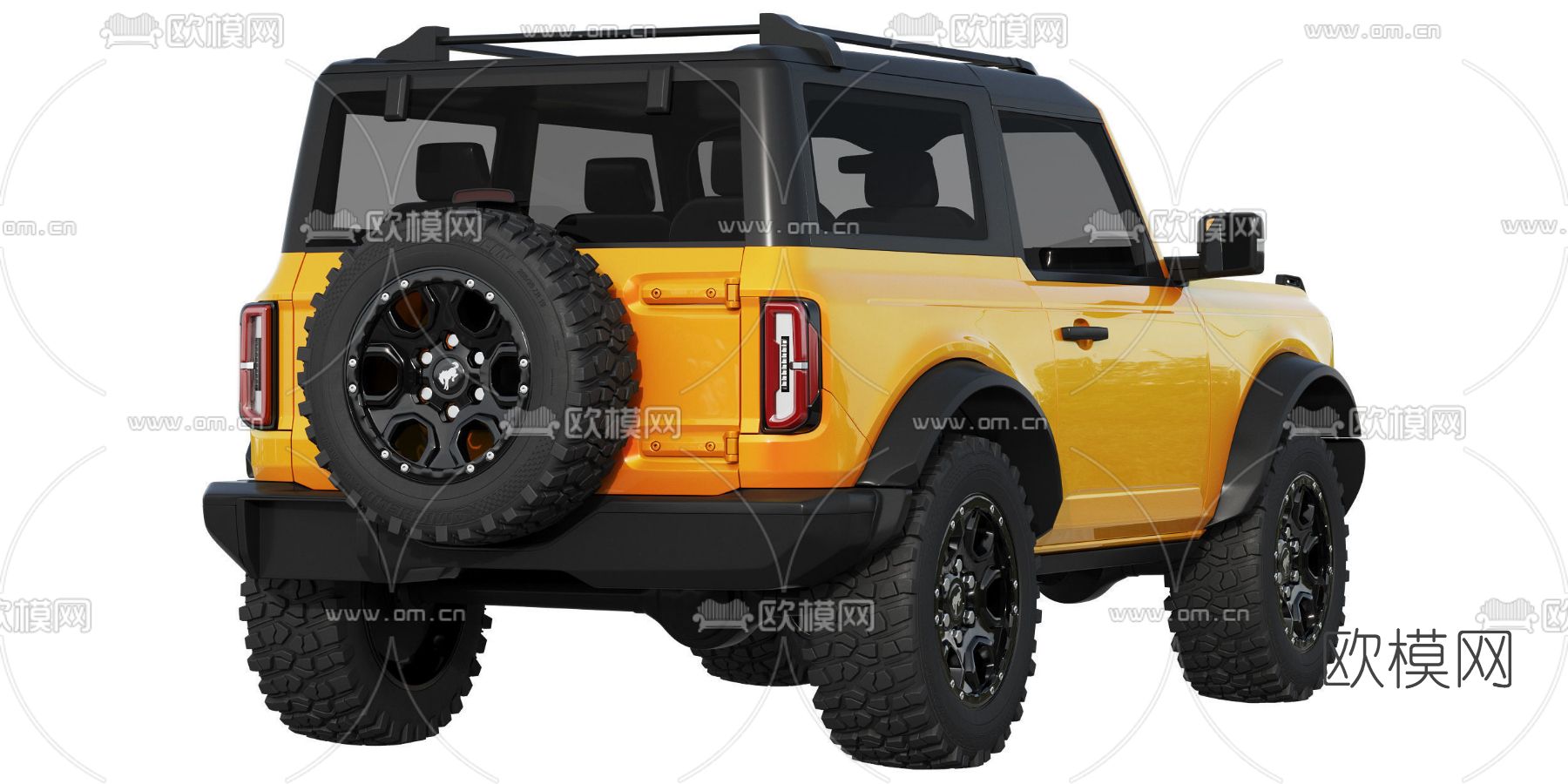 现代越野汽车3d模型下载（渲染图5）