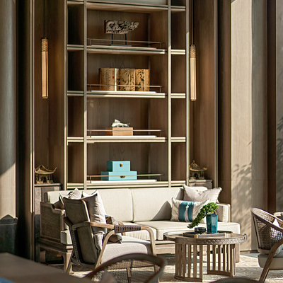 盘石设计 售楼处洽谈区