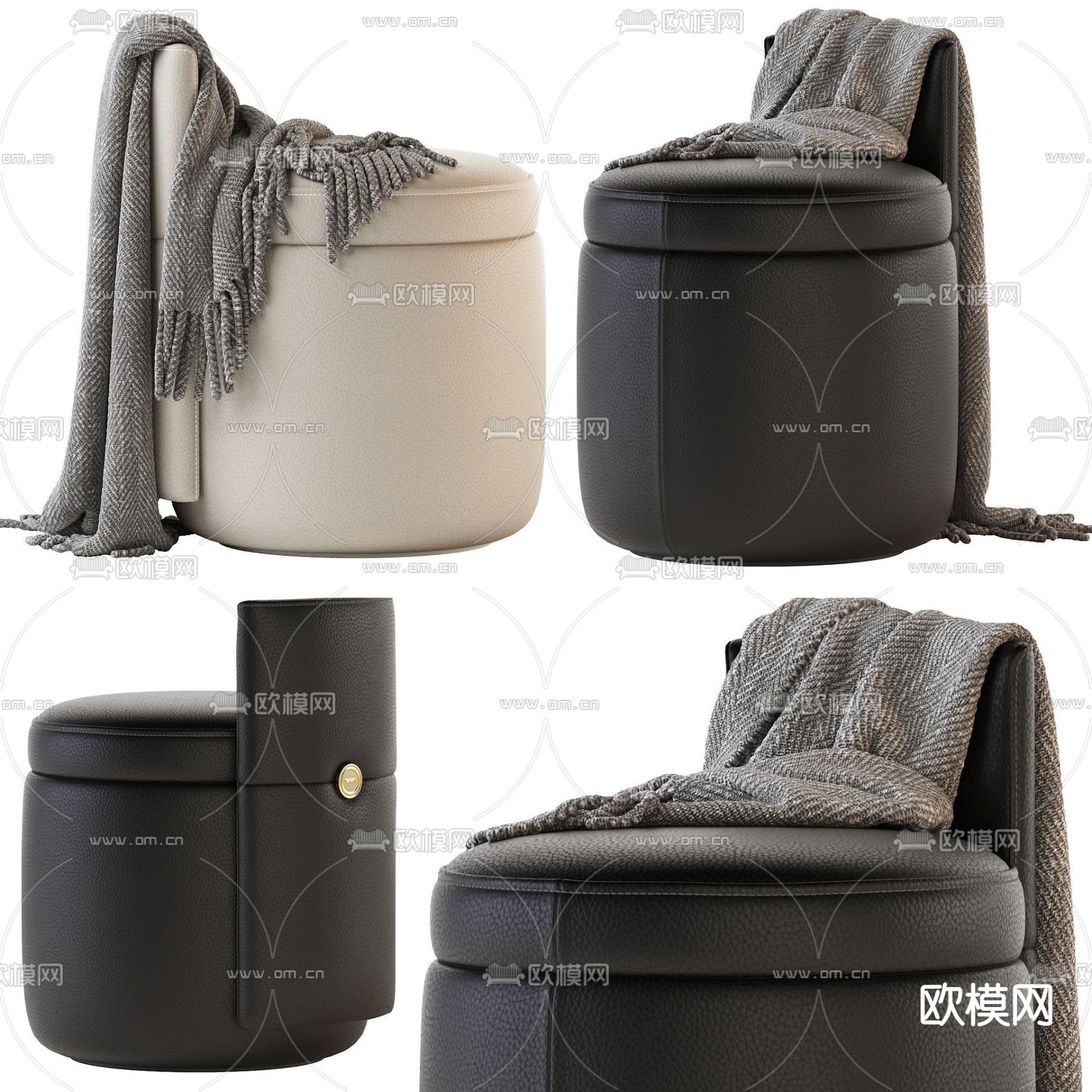 Turri 单人沙发3d模型下载（渲染图2）