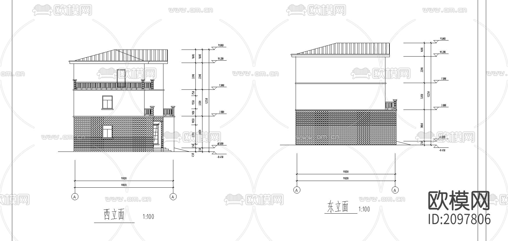 窗户CAD施工图下载（渲染图1）