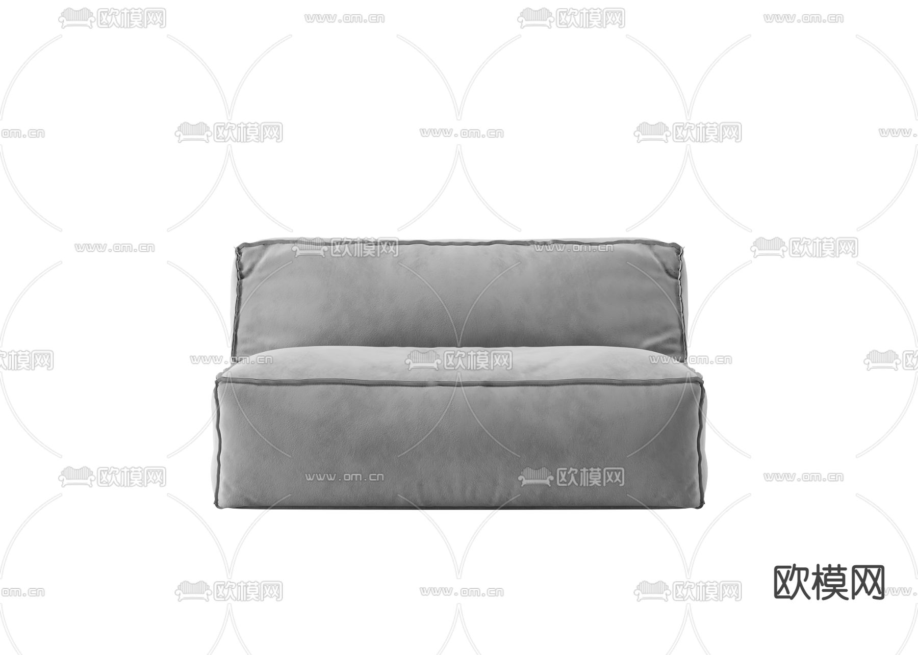 现代布艺懒人沙发3d模型下载