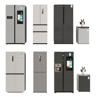  现代冰箱su模型 