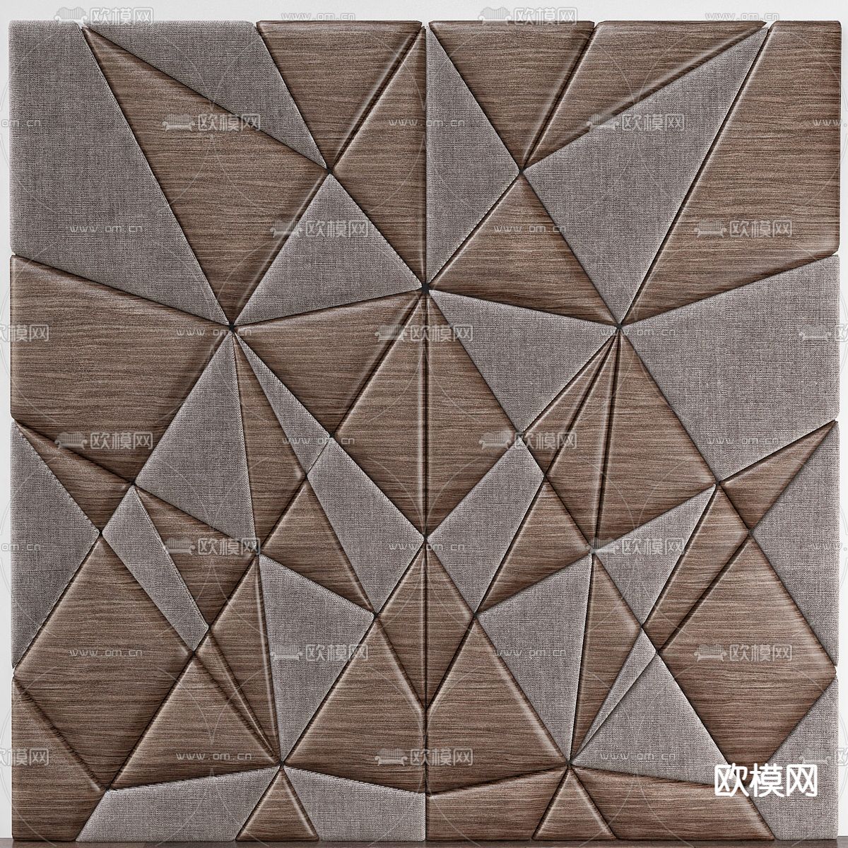 现代轻奢护墙板3d模型下载