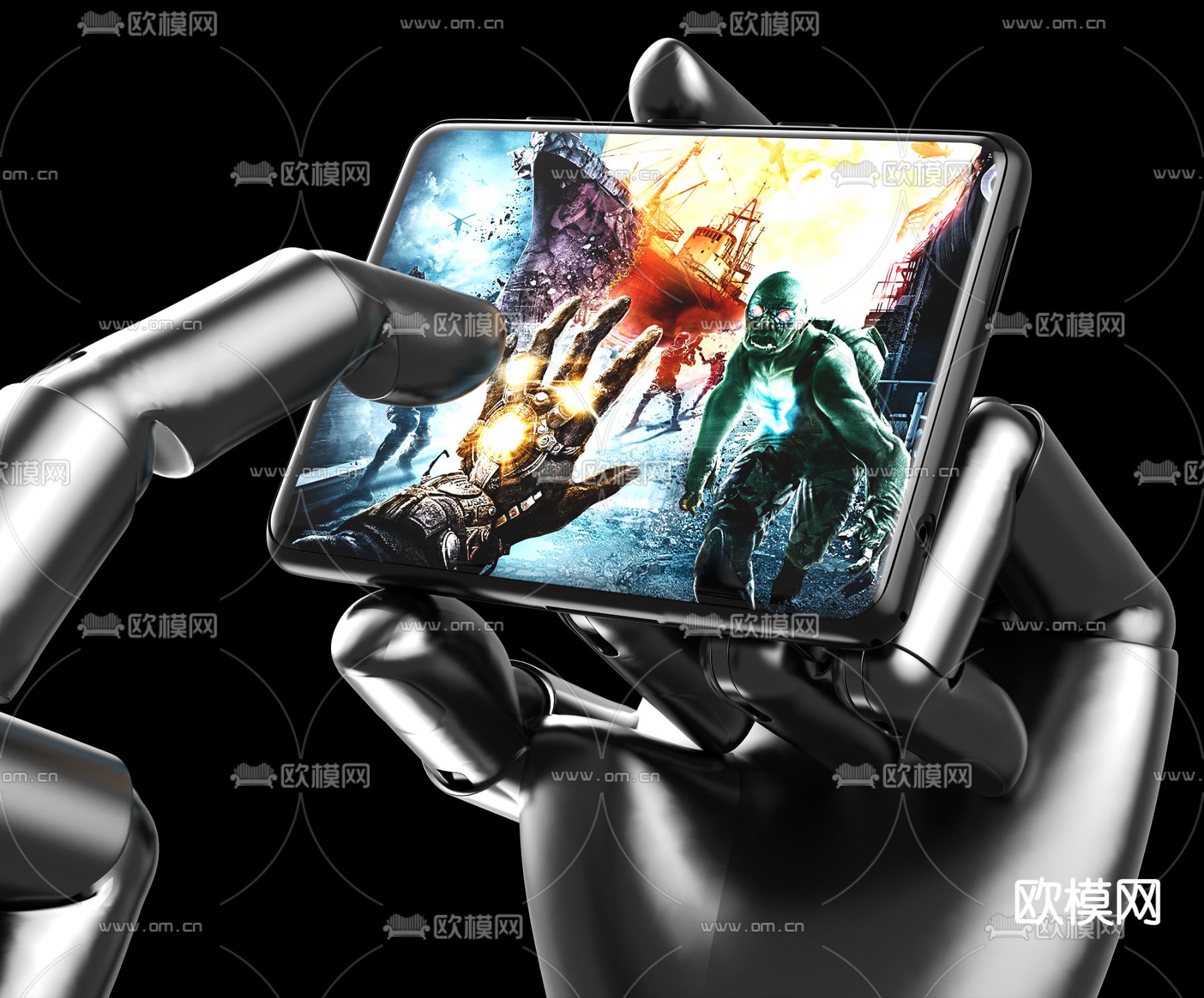 现代手机3d模型下载