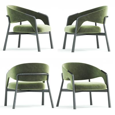 现代单椅su模型